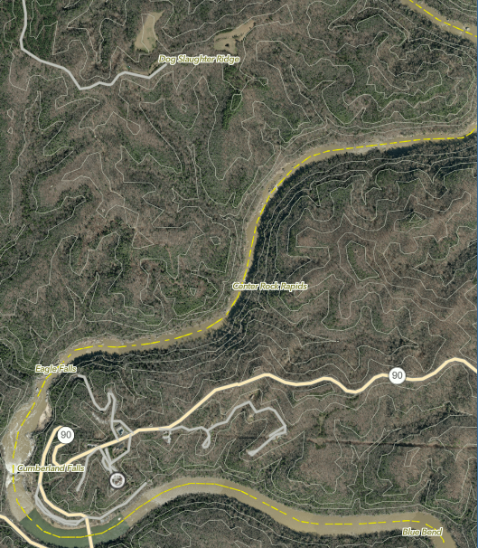 Cumberland Falls Birds Eye View on KYFromAbove.png